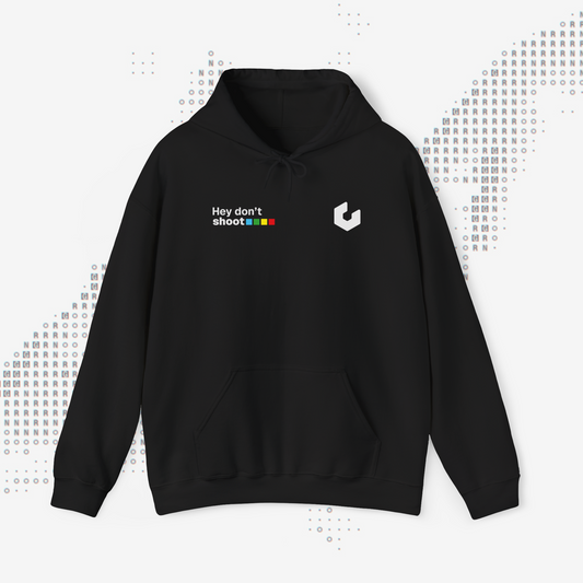 Don't Shoot - Felpa con Cappuccio