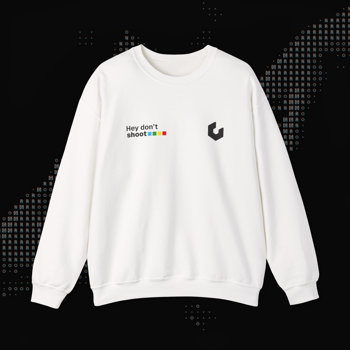 Don't Shoot - Felpa a girocollo