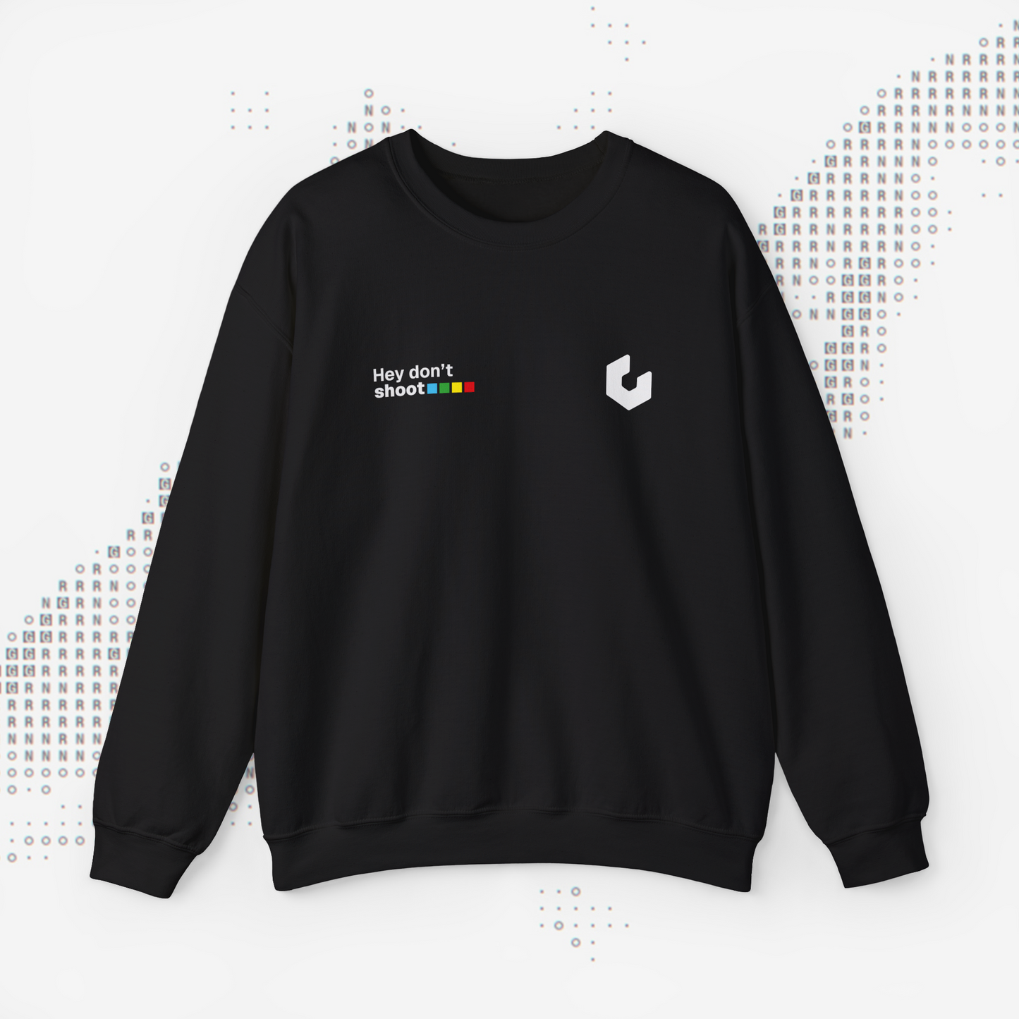 Don't Shoot - Felpa a girocollo