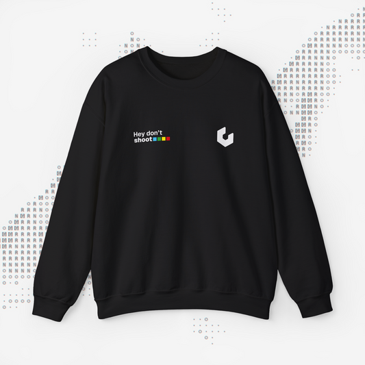 Don't Shoot - Felpa a girocollo