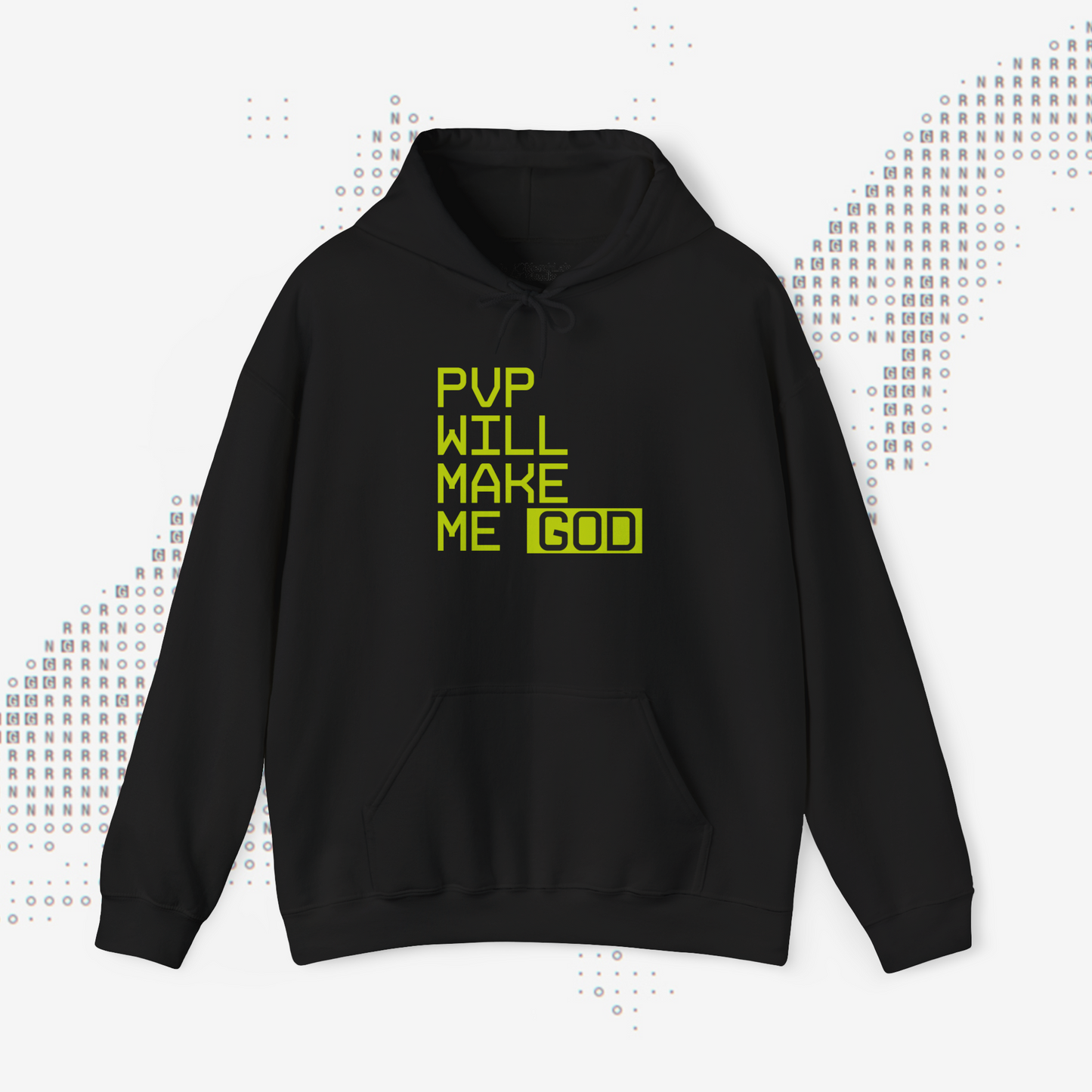 PVP WILL MAKE ME GOD - Felpa con Cappuccio