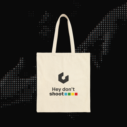 Hey Don't Shoot - Borsa Shopper