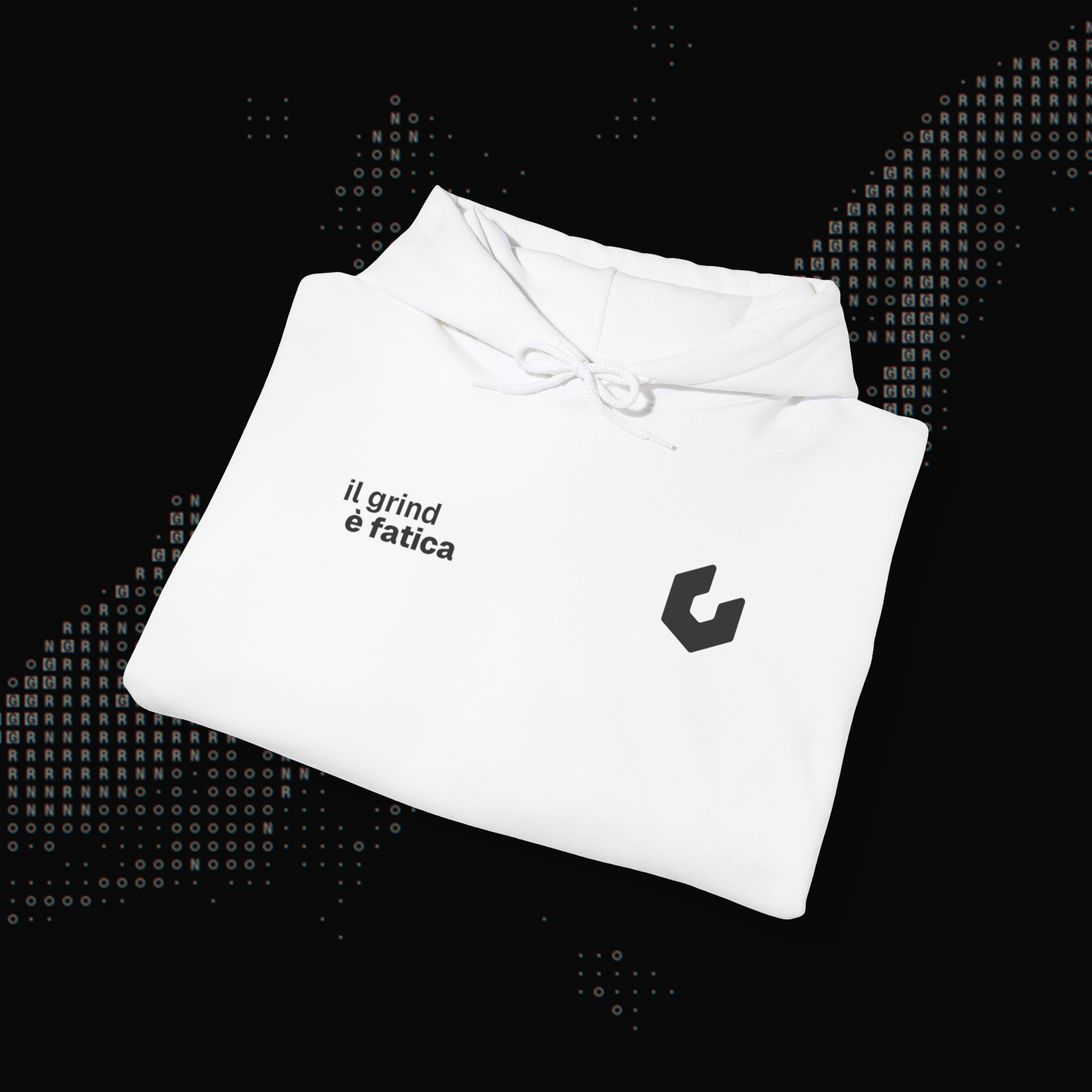 Il Grind è fatica - Felpa con Cappuccio