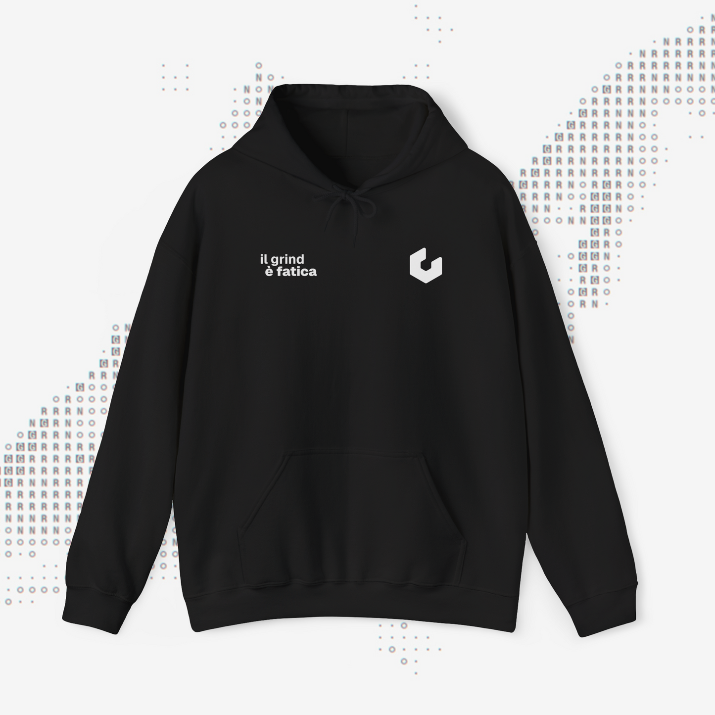 Il Grind è fatica - Felpa con Cappuccio