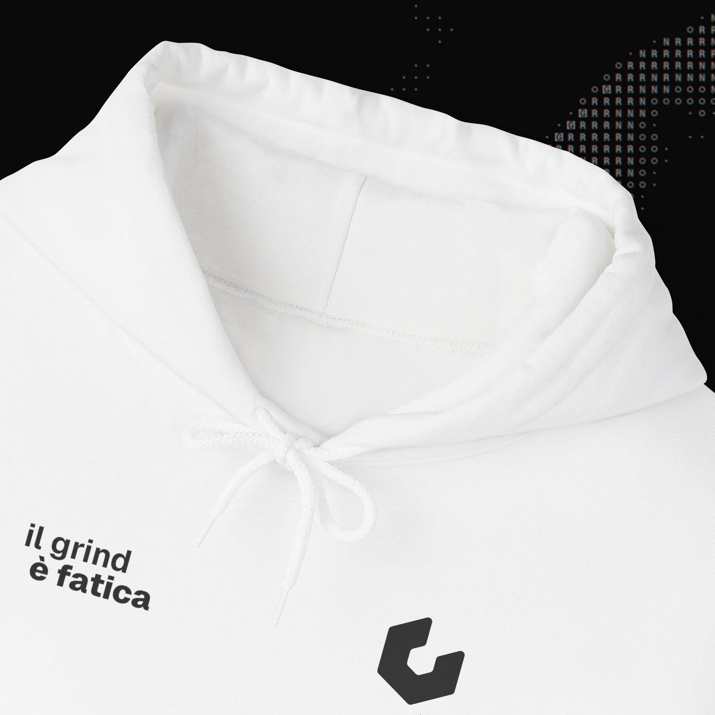 Il Grind è fatica - Felpa con Cappuccio