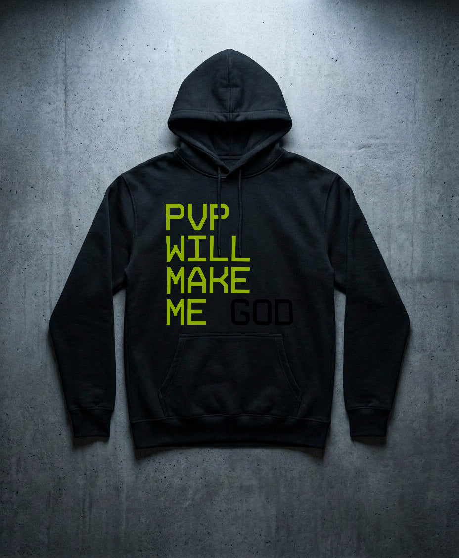 PVP Will Make Me God - Felpa con Cappuccio Nera - vista 1