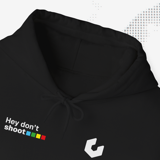 Don't Shoot - Felpa con Cappuccio