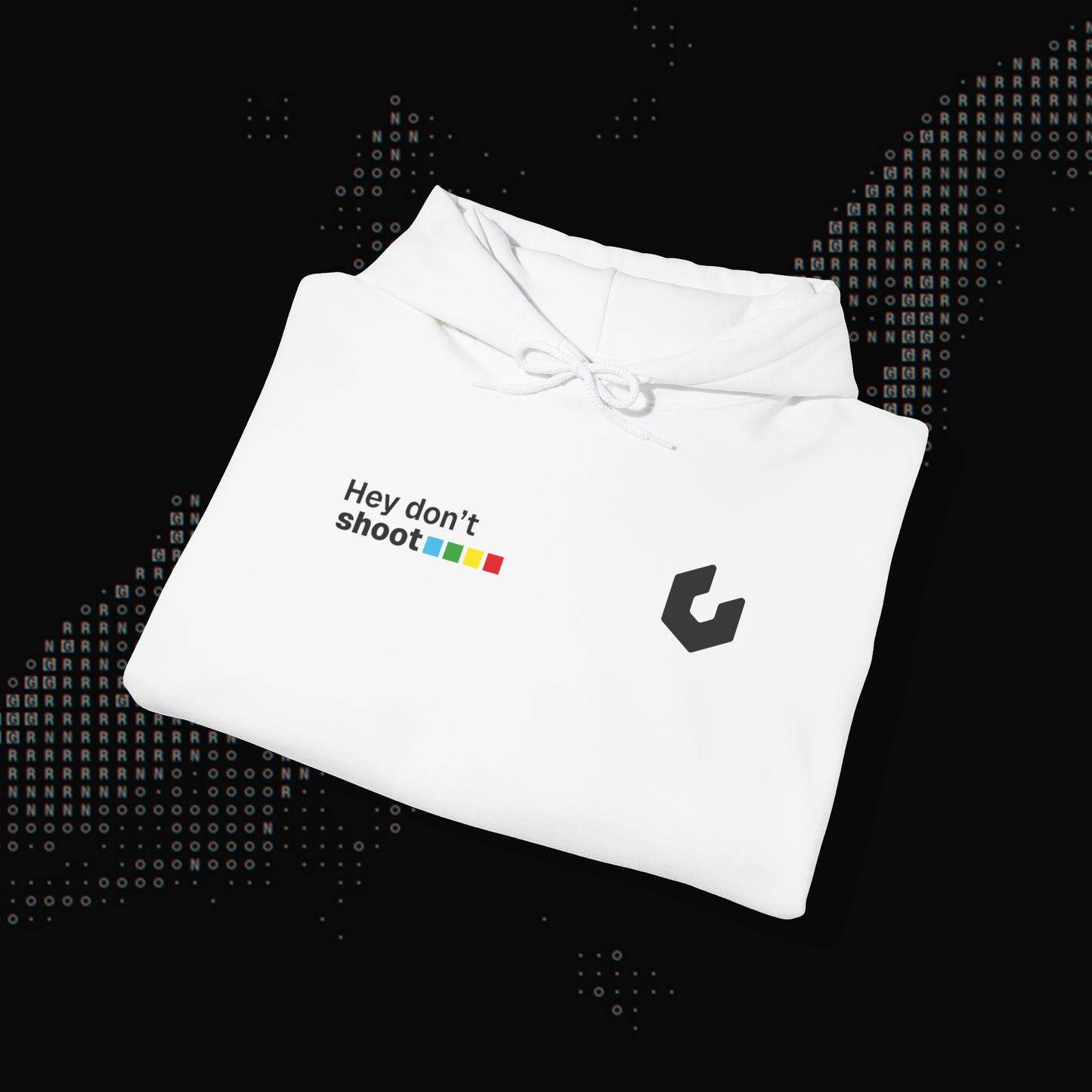 Don't Shoot - Felpa con Cappuccio