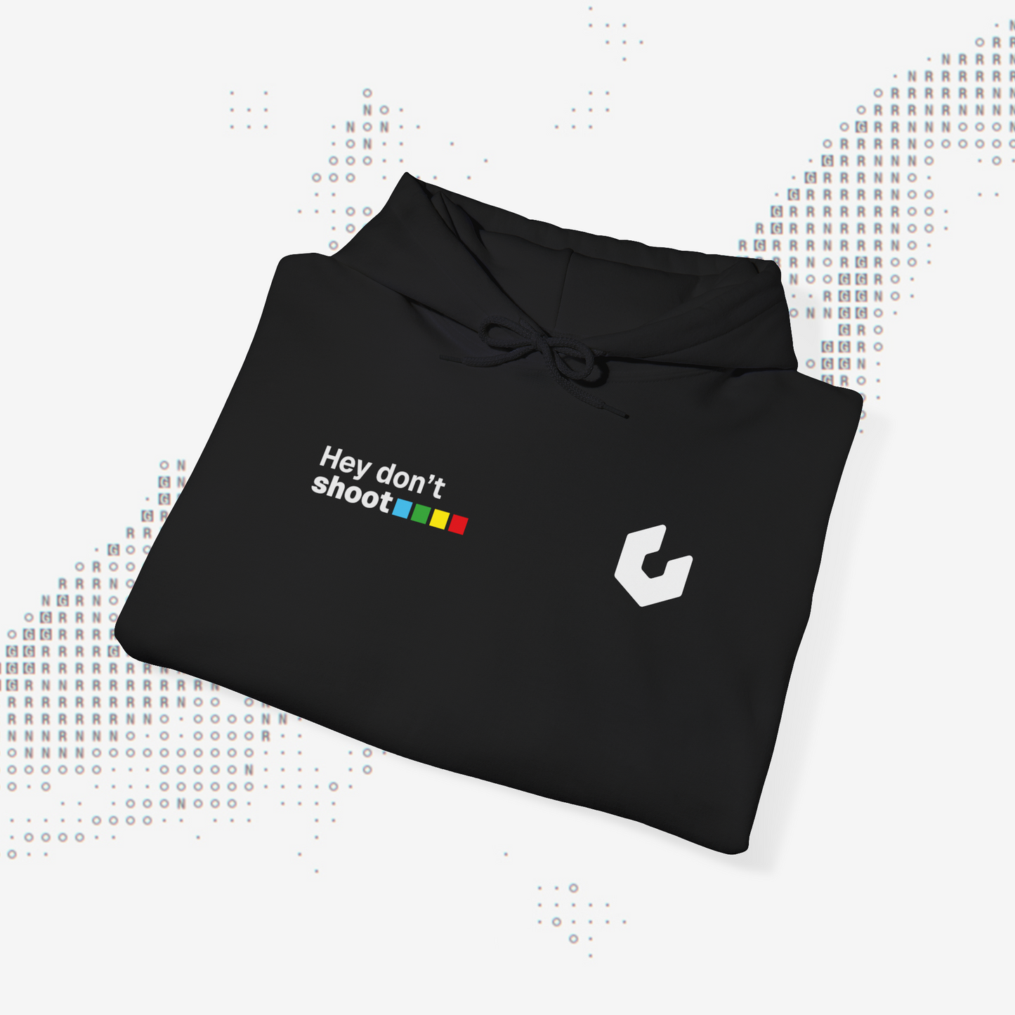 Don't Shoot - Felpa con Cappuccio